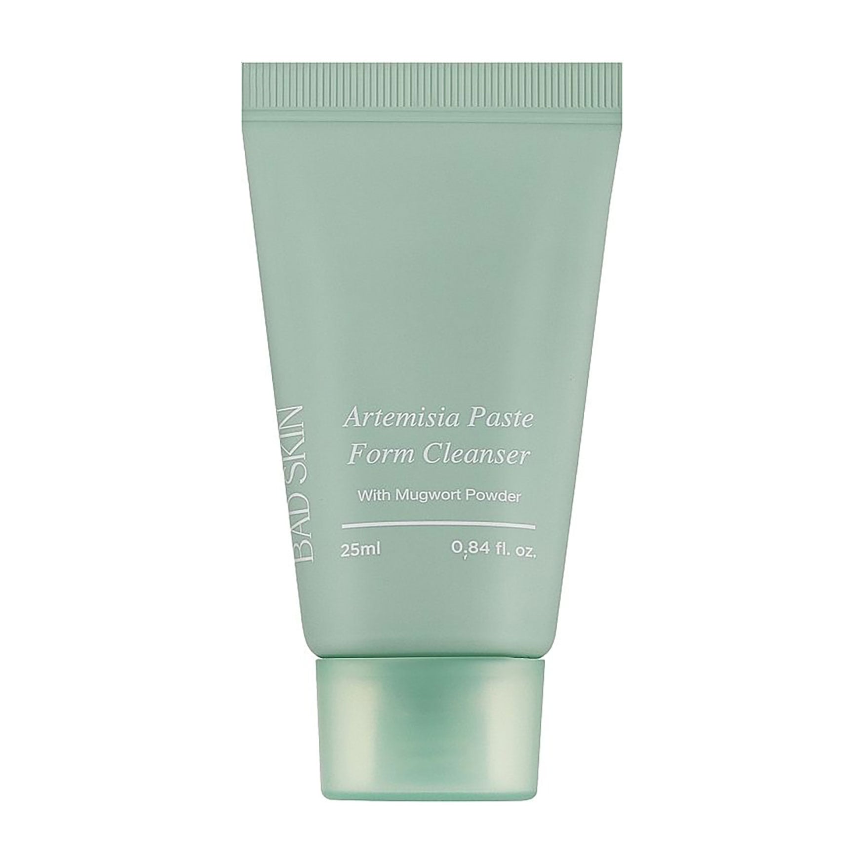Заспокійлива пінка-паста для обличчя BAD SKIN Artemisia Paste Form Cleanser з полином, 25 мл
